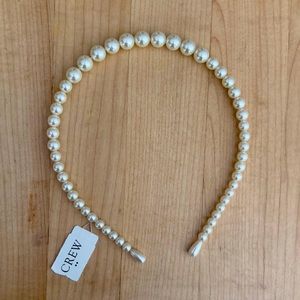 JCREW pearl headband